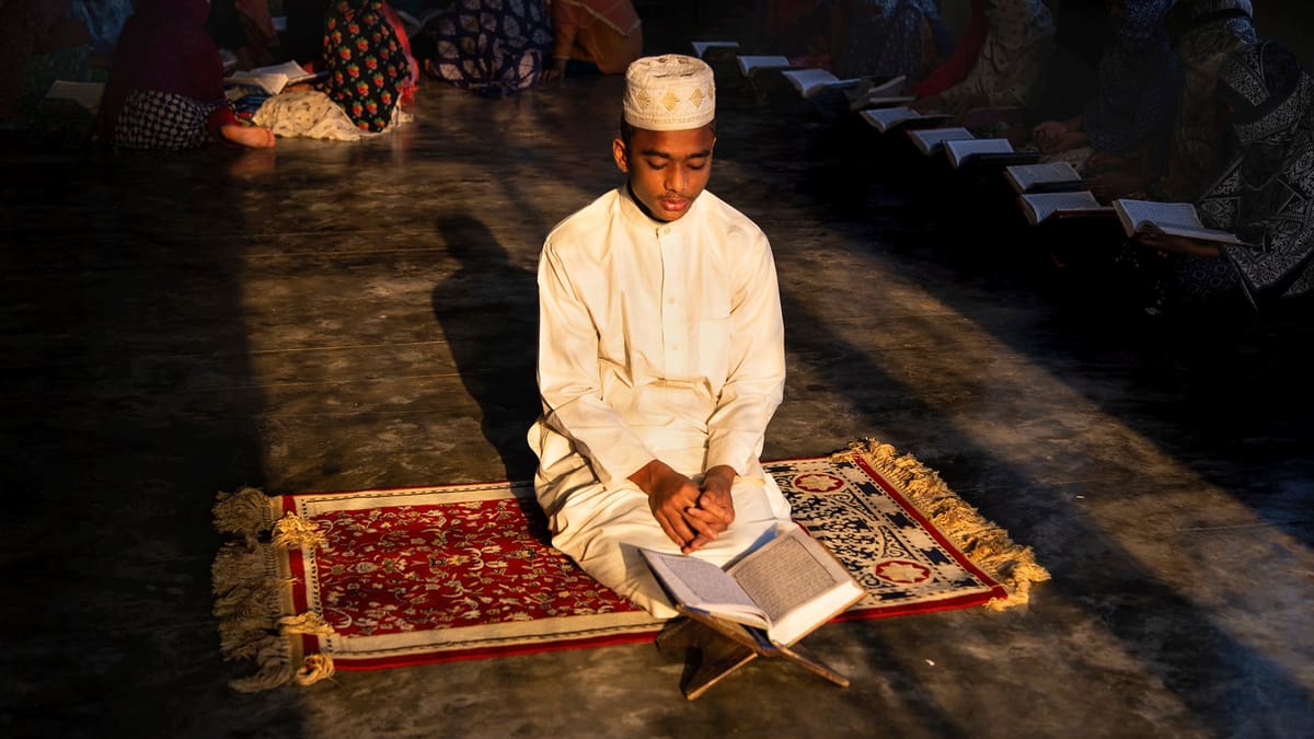 Students at the Abdul Gafur Orphanage in Moulvi Bazar